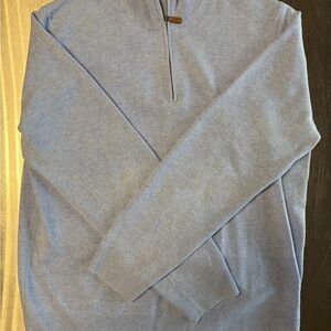 Men's Quarter Zip Cashmere Sweater